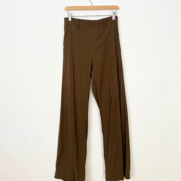 Vince linen blend high waist pants - Picture 6 of 7